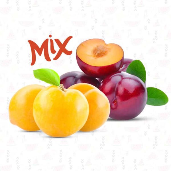 ميكس برقوق أحمر وأصفر مستورد