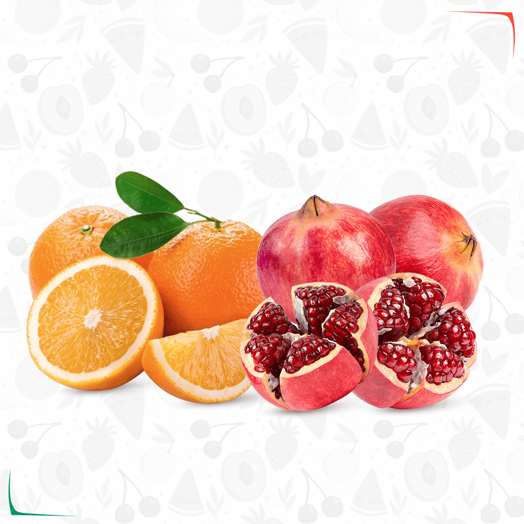 برتقال-ورمان.png ميكس رومان منفلوطي وبرتقال - 5 كيلو - الصورة 1