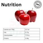 ⁦تفاح أحمر إيطالي مستورد - 600جرام⁩ - الصورة ⁦2⁩