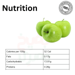 ⁦تفاح أخضر إيطالي مستورد - 600جرام⁩ - الصورة ⁦2⁩