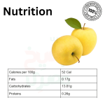 ⁦تفاح أصفر إيطالي مستورد - 600جرام⁩ - الصورة ⁦2⁩