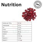 ⁦عبوة cranberries مجفف هولندي - 125جرام⁩ - الصورة ⁦2⁩