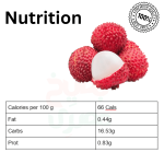 ⁦فاكهة الليتشي الاستوائيه - 500جرام⁩ - الصورة ⁦3⁩