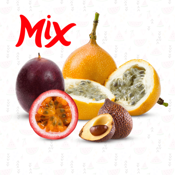 ميكس جرانديلا وباشن فروت و فاكهة الثعبان