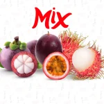 ميكس رامبوتان و مانجوستين و باشن فروت