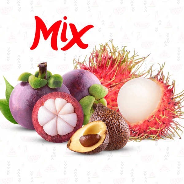 ميكس رامبوتان و مانجوستين و فاكهة الثعبان